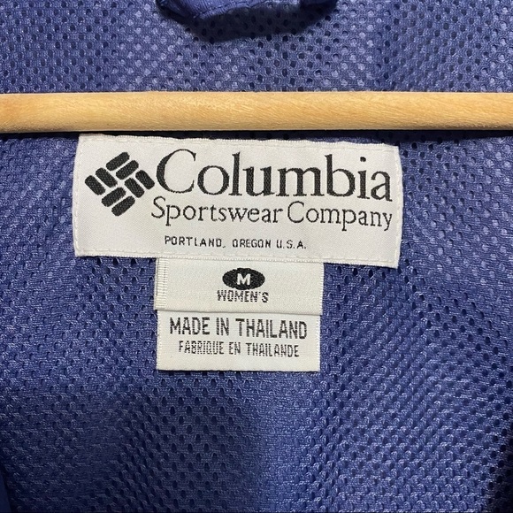 COLUMBIA | Womens Breathable Wind Breaker Jacket Blue in Colour - Sportswear - Picture 4 of 5